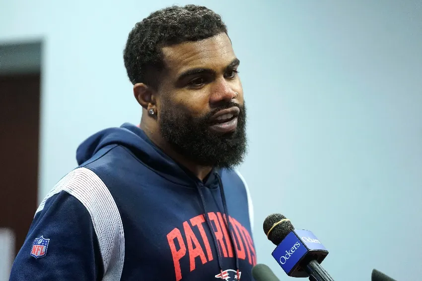 Ezekiel Elliot enfrentará a los Cowboys con los Patriots
