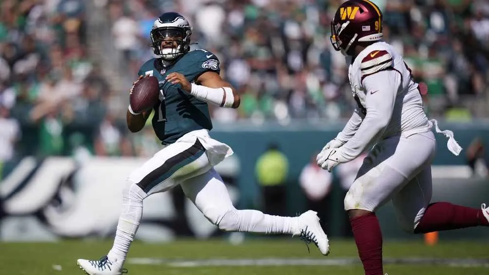 Hurts tuvo un buen partido