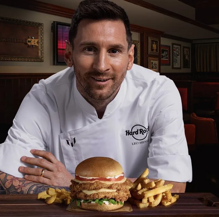 Messi Chicken Sandwich de Hard Rock