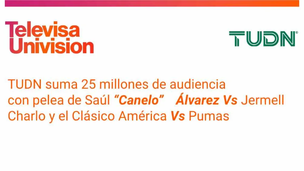 CAPTURA DE PANTALLA Televisa anunció su registro de televidentes