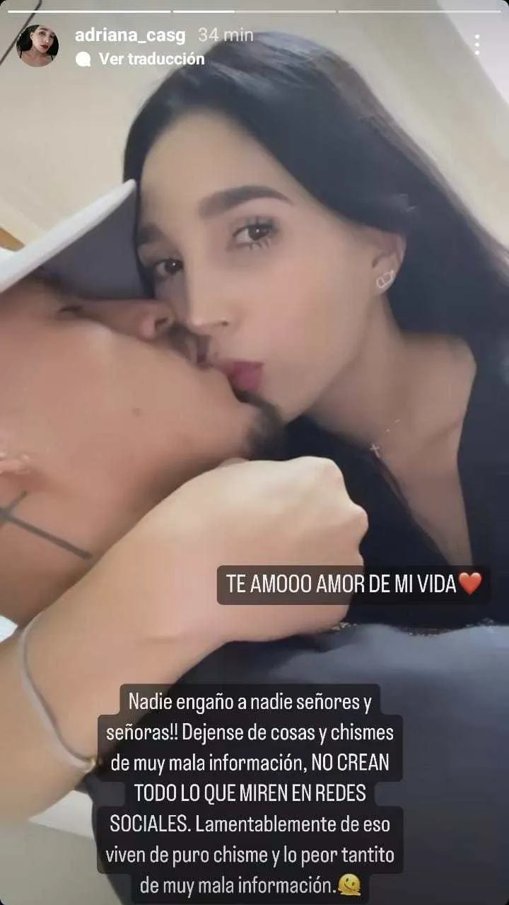 El mensaje de la esposa del Chicote Calderón