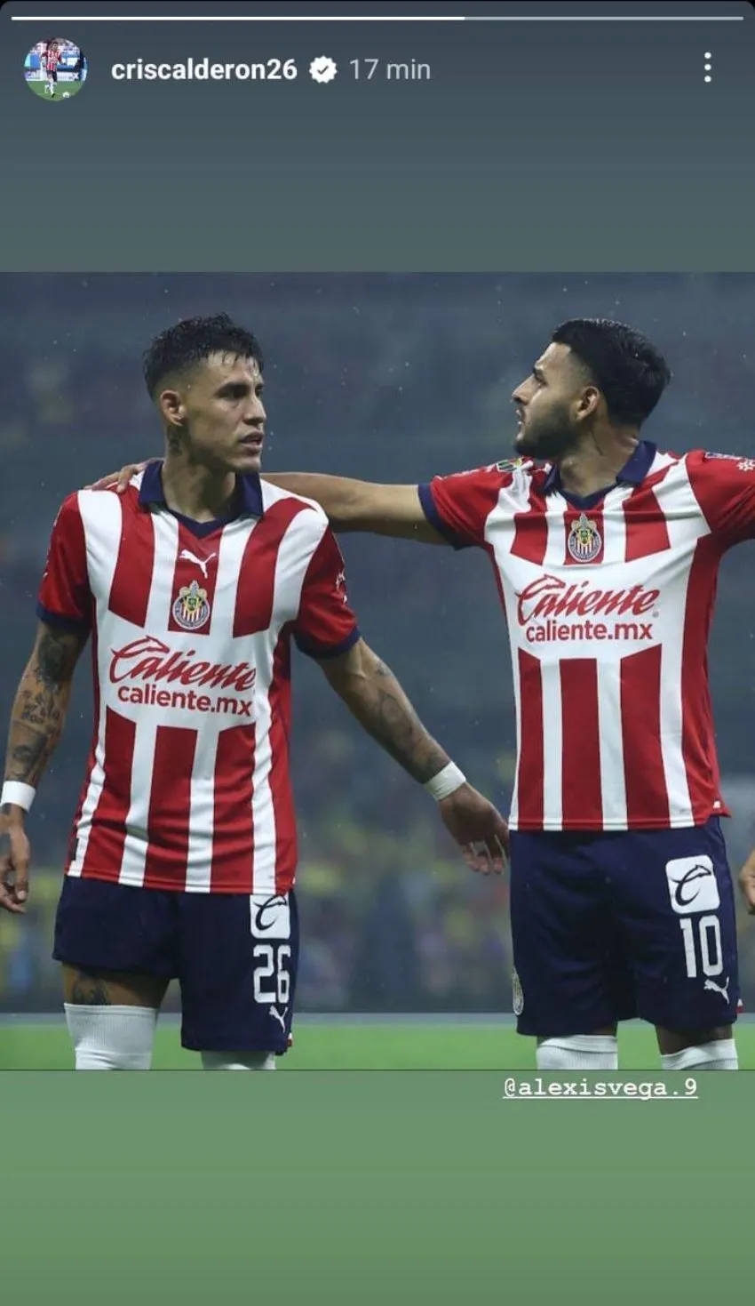 La historia de Instagram de 'Chicote'