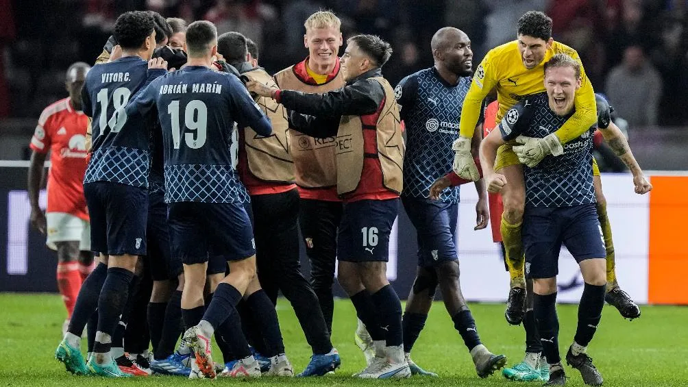Braga logró la victoria en campo visitante