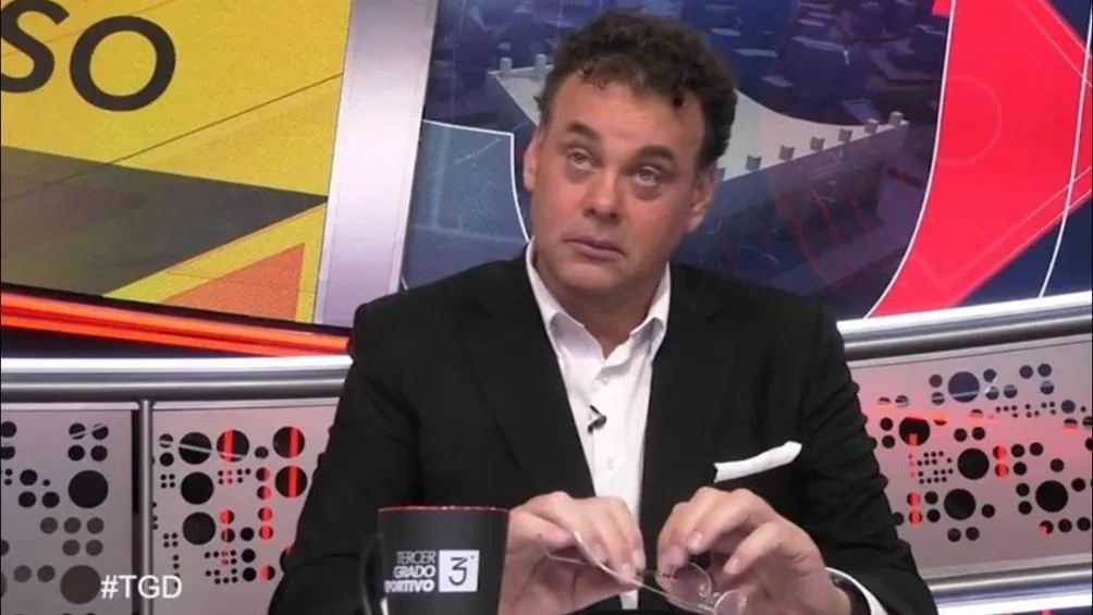 CAPTURA DE PANTALLA Faitelson durante su participación en Tercer Grado Deportivo