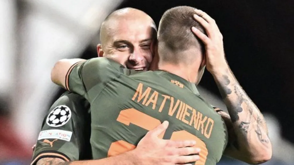 TWITTER: @ChampionsLeague Shakthar se lleva su primer triunfo en Champions