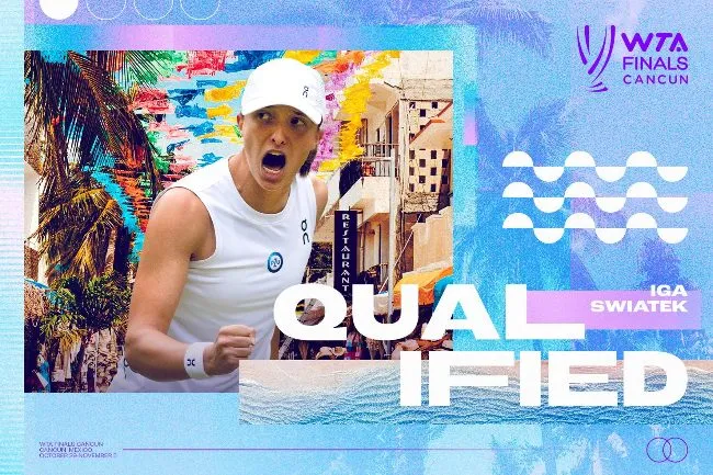 Iga Swiatek es una de las clasificadas a las WTA Finals