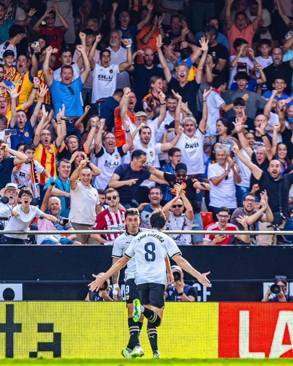 INSTAGRAM @valenciacf Valencia celebrando el gol