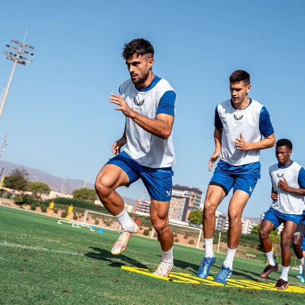 Entrenamiento del Almería
