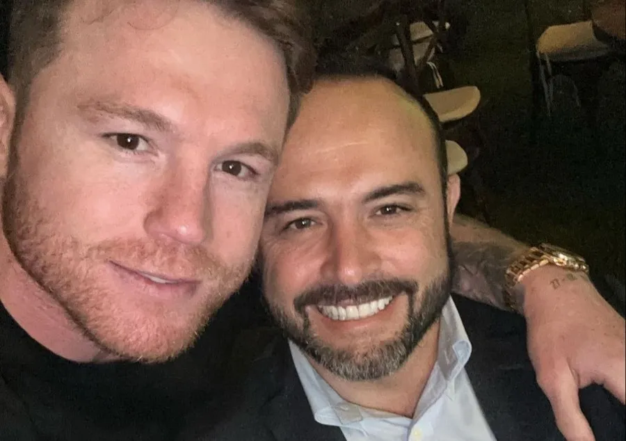Canelo Álvarez y su hermano Gonzalo