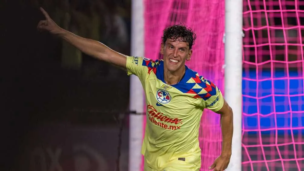 Lichnovsky celebró así el gol de la remontada americanista