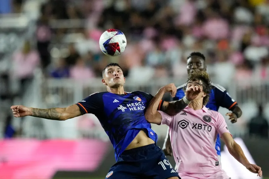 Inter Miami perdió 0-1 ante Cincinnati