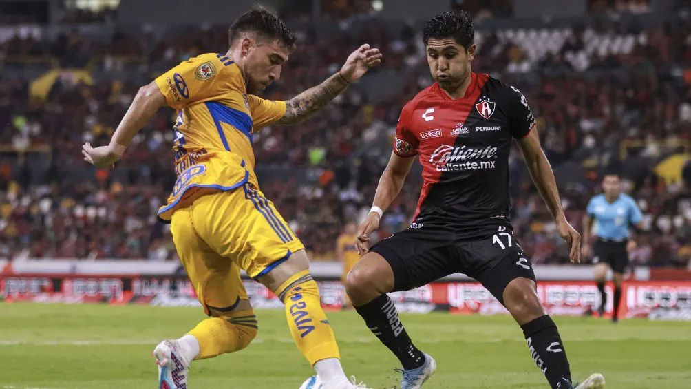 Atlas en la victoria ante Tigres