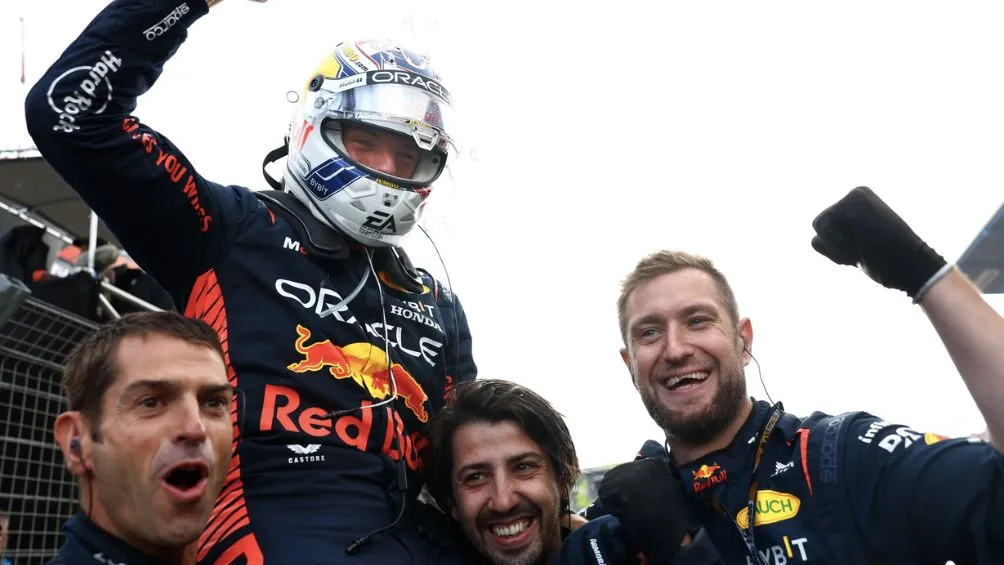 Verstappen tras vencer en Zandvoort