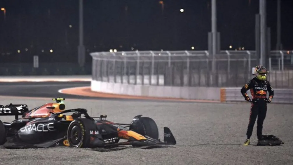 Pérez fuera del monoplaza