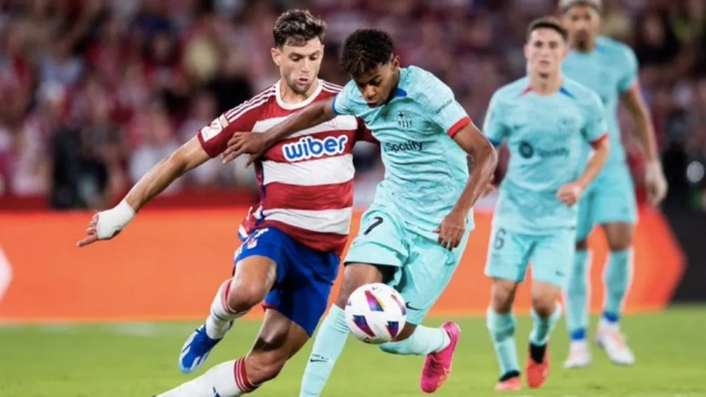 Granada y Barcelona no pasaron del empate