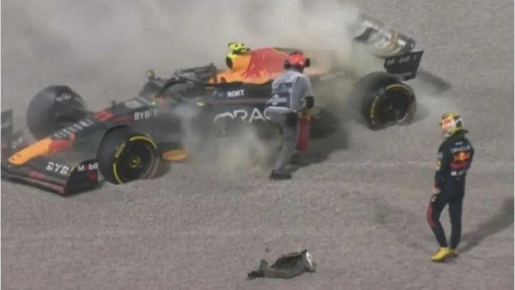 Pérez fuera del monoplaza