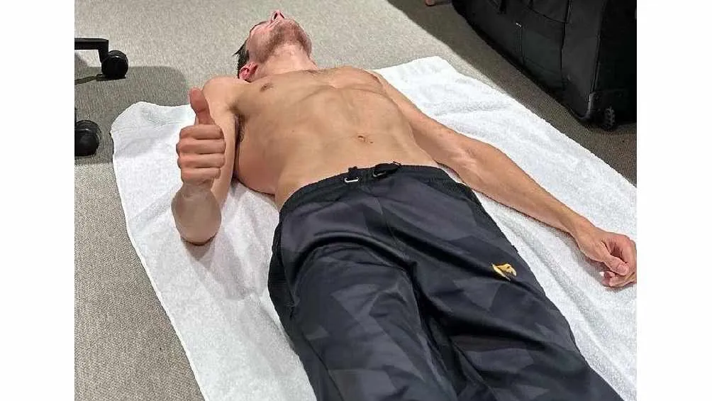 Ocón necesitó ayuda al temrinar