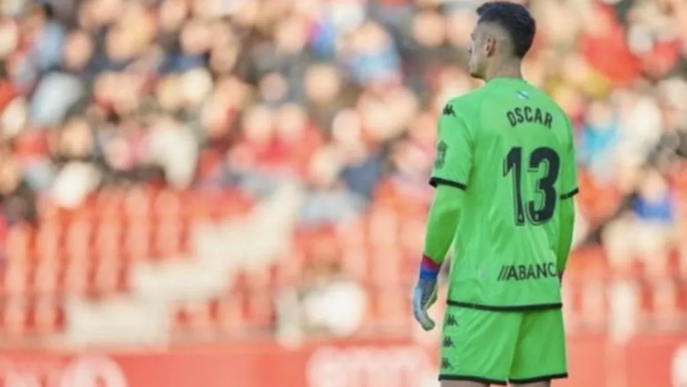 Óscar durante su estadía en España