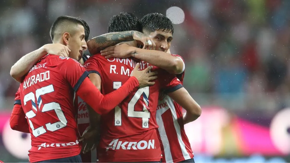 Los jugadores del Rebaño tras vencer a Atlas