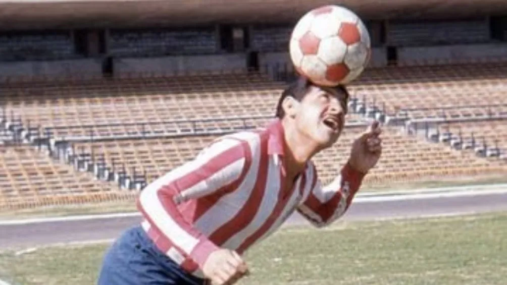 Díaz en su etapa como jugador de las Chivas