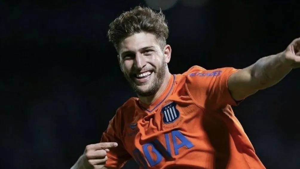 El jugador durante su paso por Talleres