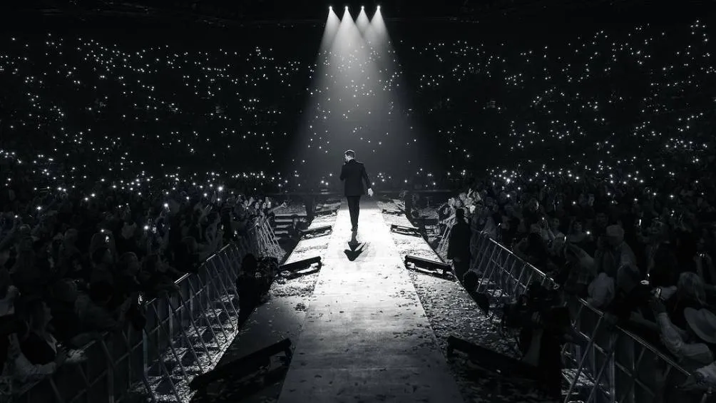 INSTAGRAM: @michaelbuble Michale Bublé durante su gira The Higher Tour