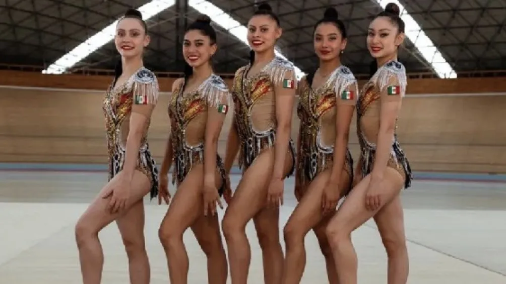 Las Gimnastas durante una competencia