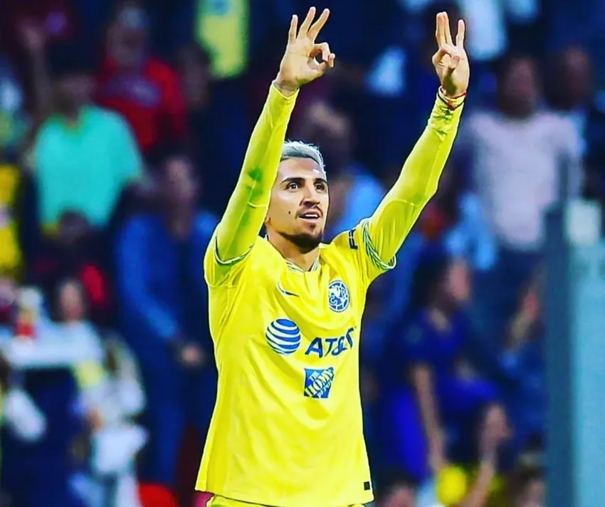 INSTAGRAM: @diego_valdes_10 El atacante de las Águilas