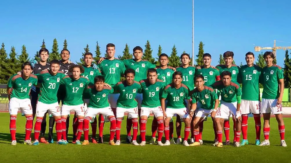 TWITTER @miseleccionmx El Tricolor Sub 18 se prepara para el Premundial