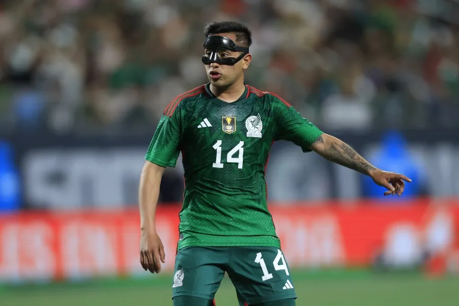 Erick Sánchez con la Selección Mexicana