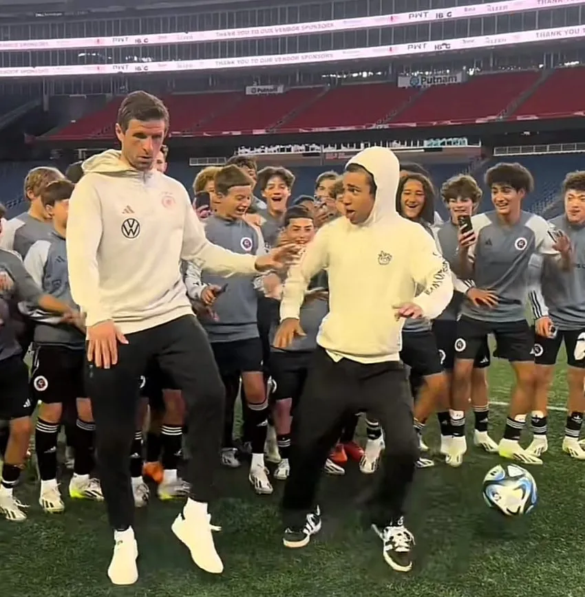 Müller y Noel en Estados Unidos