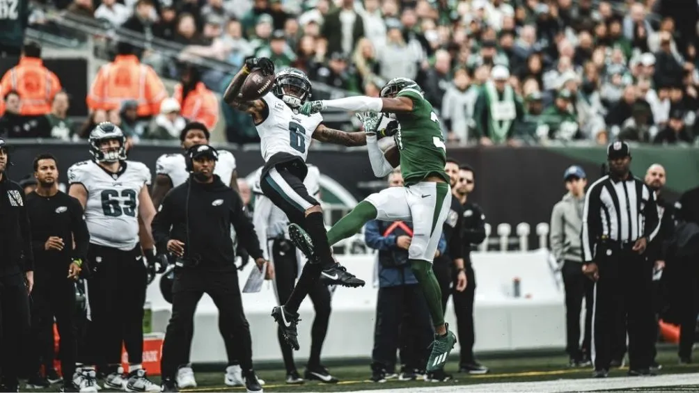 La defensiva de Jets secó a los Eagles
