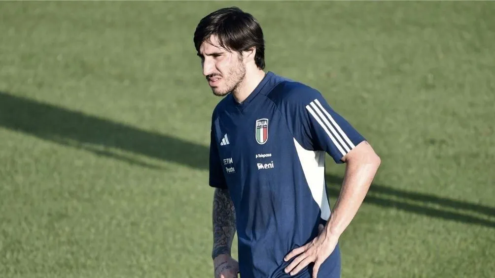 Tonali con la Selección Italiana