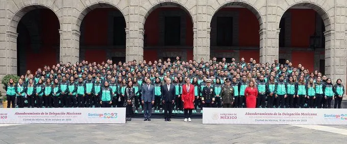 Twitter @CONADE La delegación mexicana estará conformada por más de 600 atletas