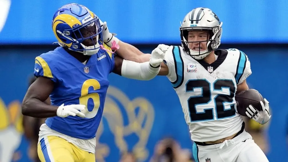 Kendrick en un juego ante Panthers