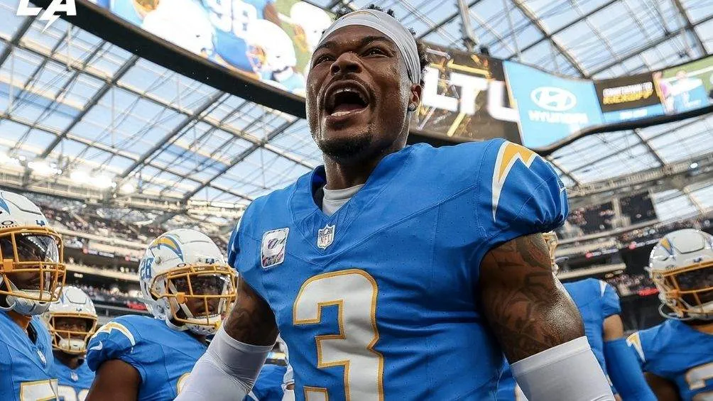 Chargers antes de comenzar el partido