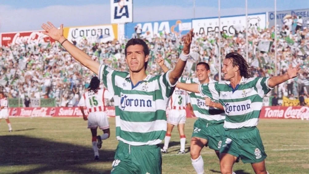 Jared Borguetti con Santos Laguna