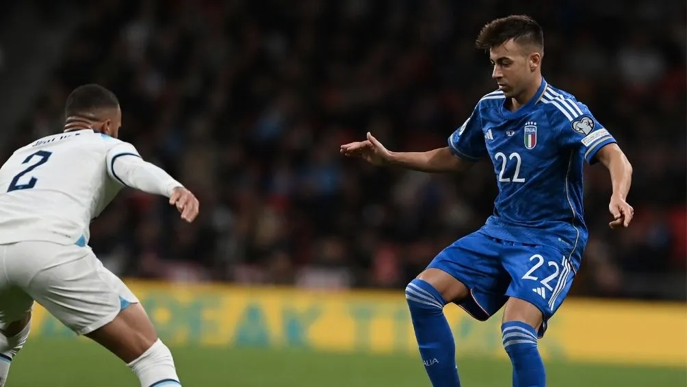 El-Sharawy en el partido contra Inglaterra