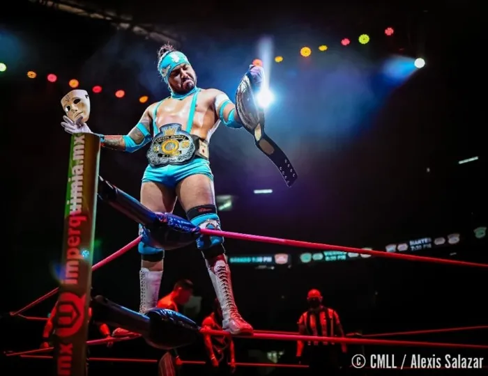 Mercurio tras ganar una lucha