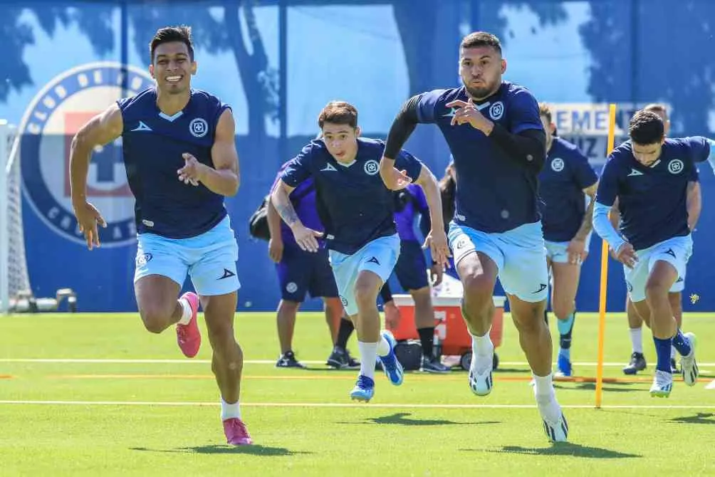 Cruz Azul sigue con los entrenamientos en la Noria