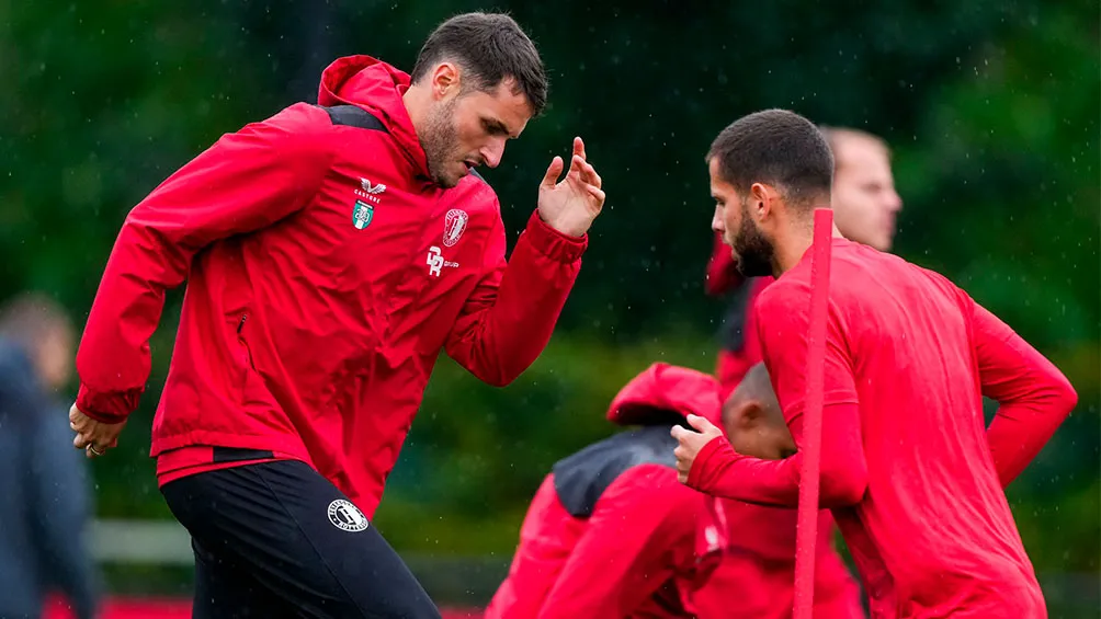 'Bebote', de vuelta en los entrenamientos con Feyenoord