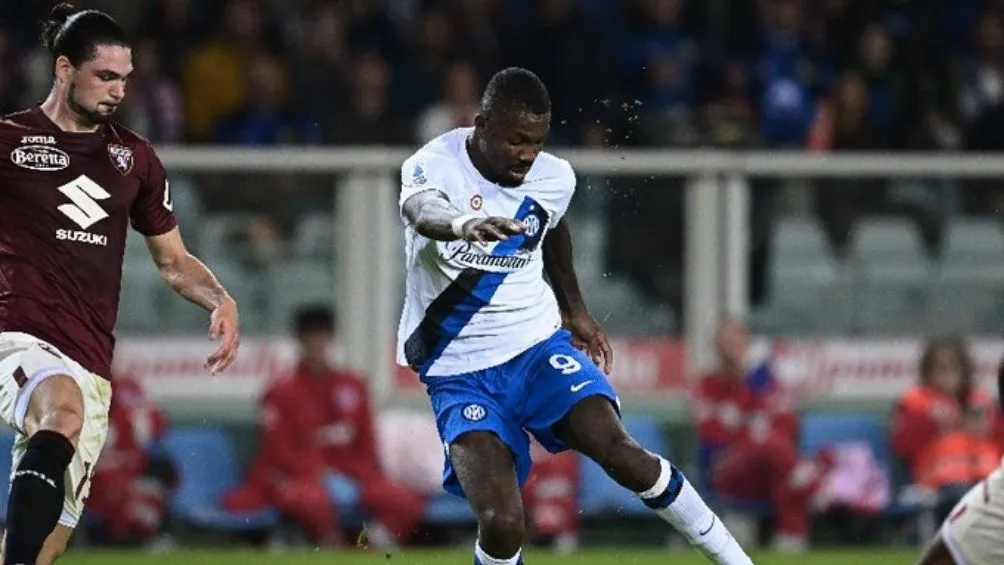 Thuram durante el partido ante Torino