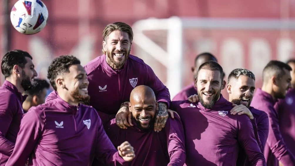 El Sevilla listo para el encuentro ante el Real Madrid