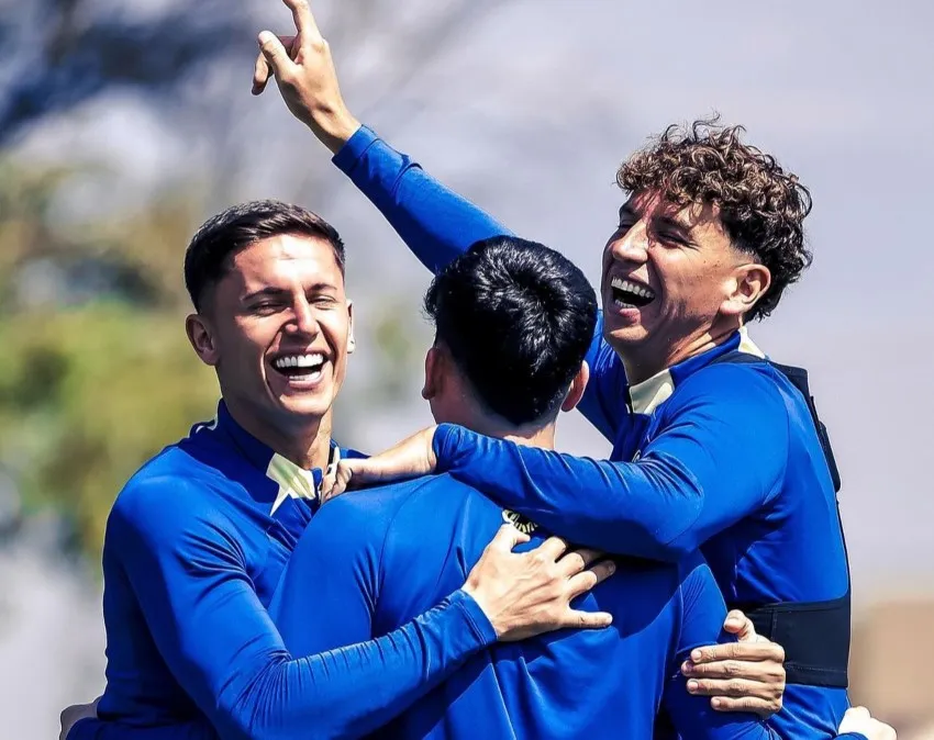 INSTAGRAM: @clubamerica Parte de los futbolistas azulcremas