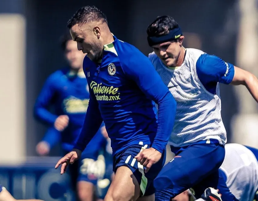 INSTAGRAM: @clubamerica Entrenamiento en Coapa