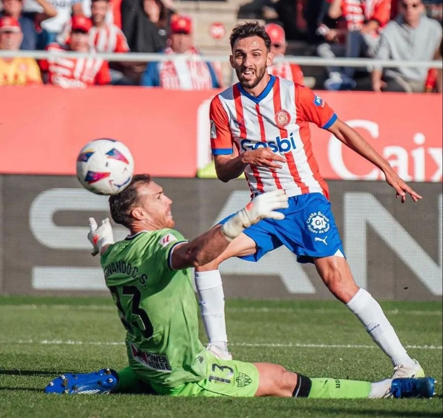 Girona remontó y tomó el 2do lugar de LaLiga