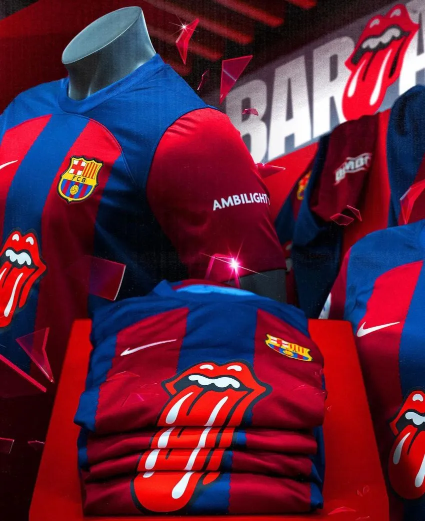 La playera que usará el Barca en el Clásico