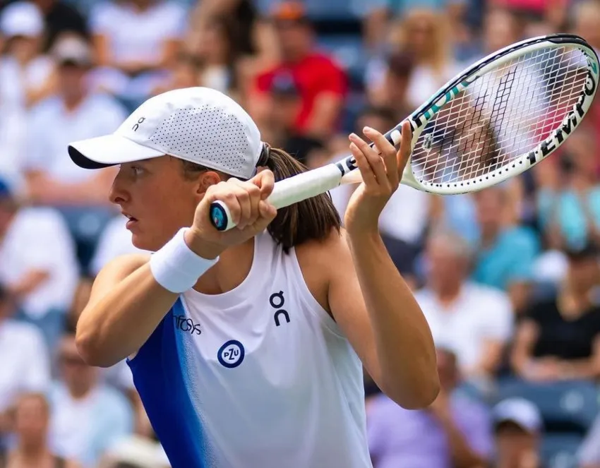 La polaca arribó a Cancún para sus próximos encuentros