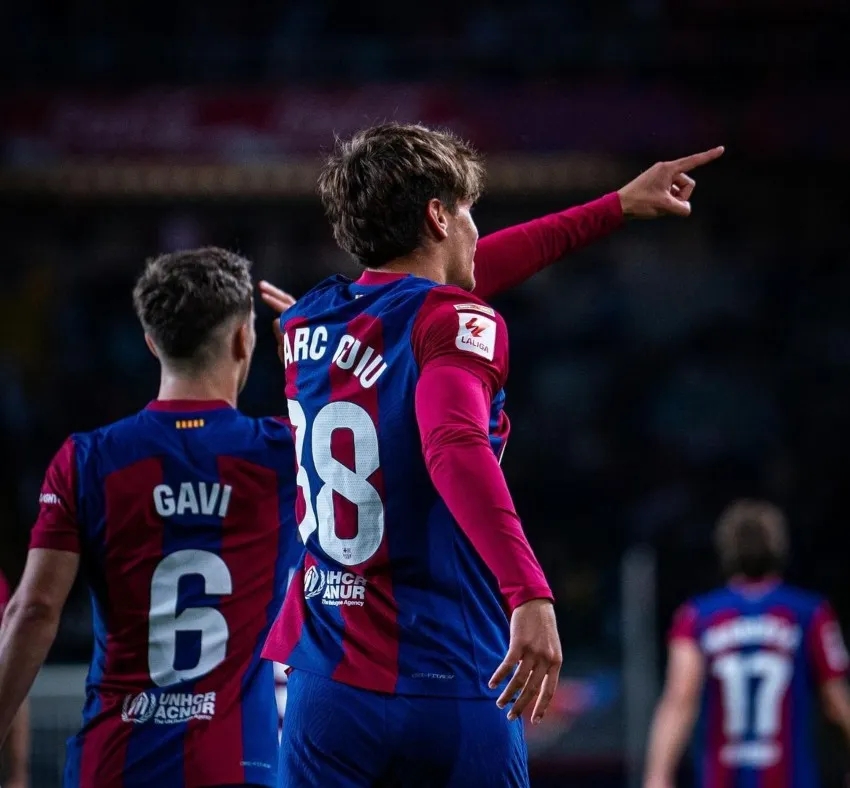 Marc debutó a los 17 años