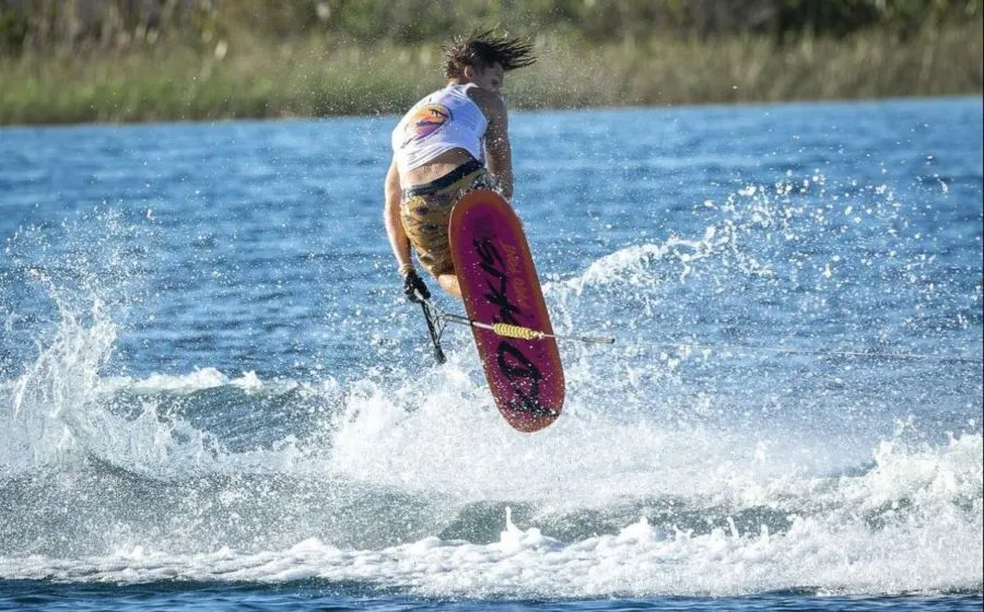 @pato.font Pato Font se lleva el oro en esquí acuático